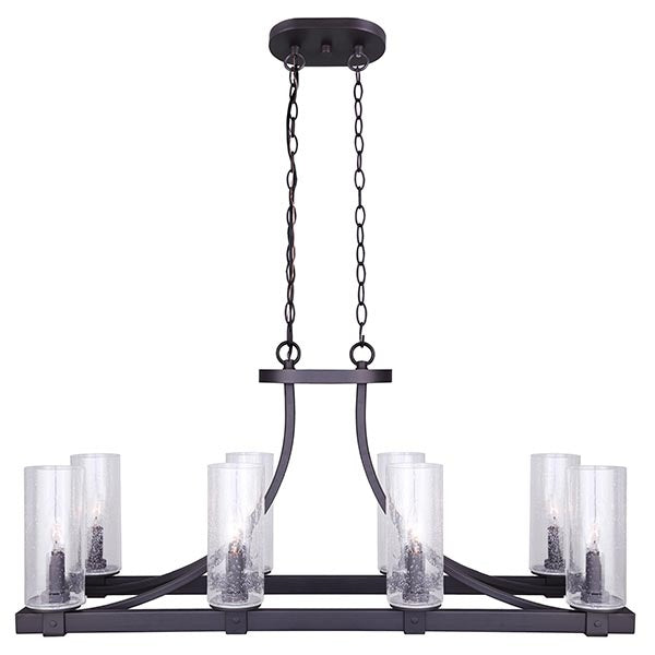 Canarm - ICH633A08ORB - Eight Light Chandelier - Nash - Oil Rubbed Bronze