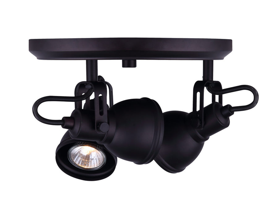 Canarm - ICW622A03ORB10 - Three Light Ceiling/Wall Mount - Polo - Oil Rubbed Bronze