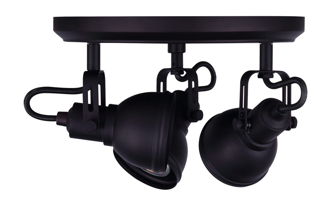 Canarm - ICW622A03ORB10 - Three Light Ceiling/Wall Mount - Polo - Oil Rubbed Bronze