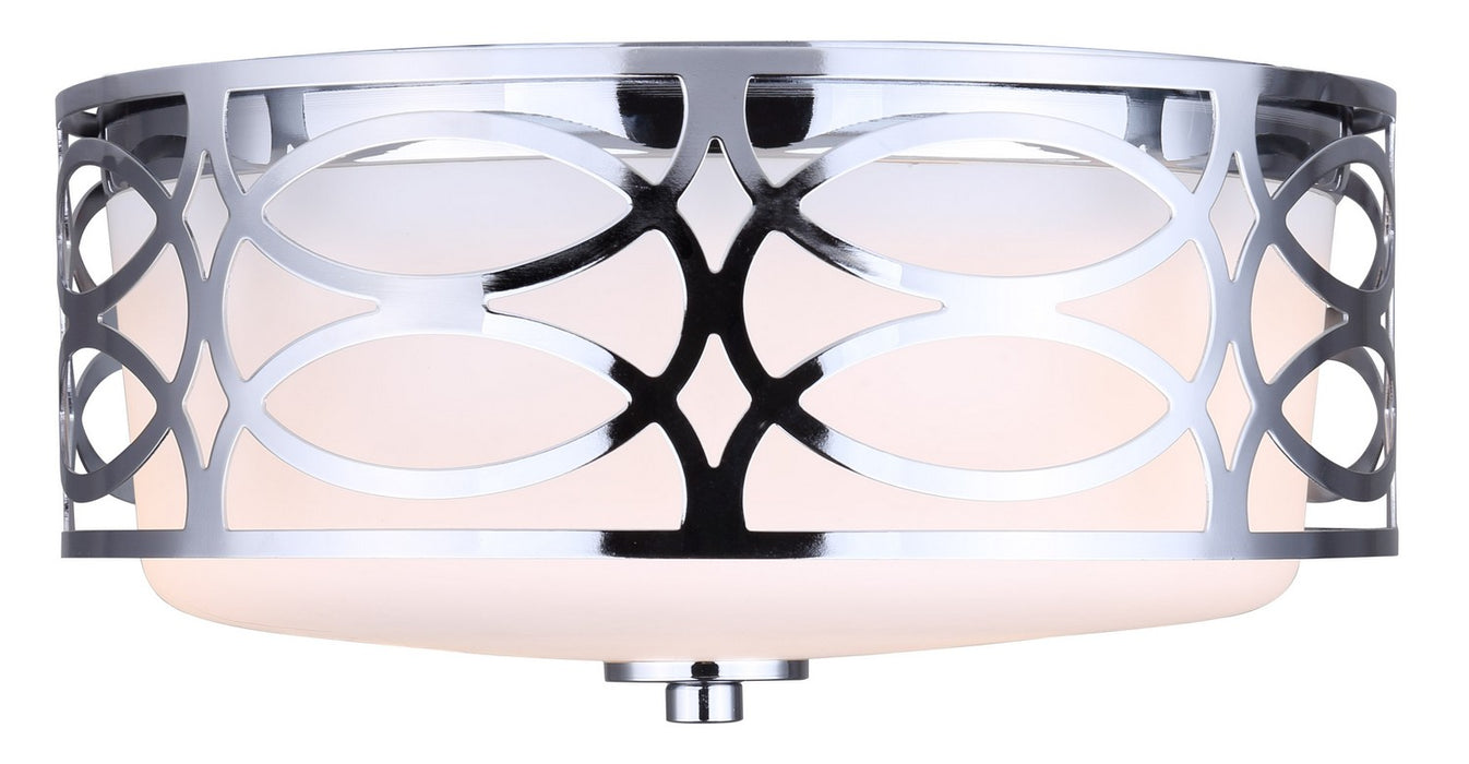 Canarm - IFM173B12CH - Two Light Flush Mount - Drake - Chrome