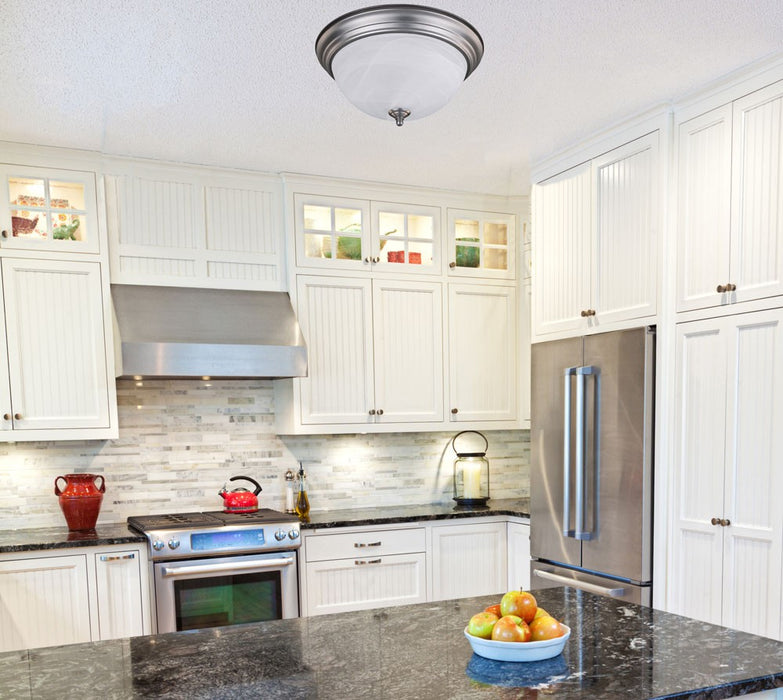 Canarm - IFM415BN - Three Light Flush Mount - Ifm415Bn - Brushed Nickel