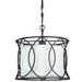 Canarm - IPL320A01ORB14 - One Light Pendant - Monica - Oil Rubbed Bronze