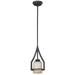 Canarm - IPL375A01RA - One Light Pendant - Warren - Rubbed Antique
