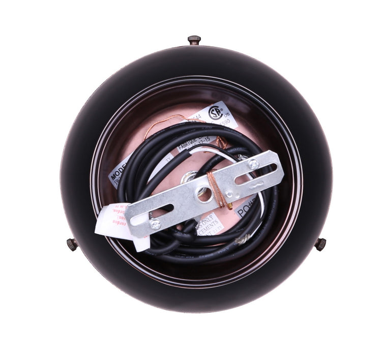 Canarm - IPL409B01BKA - One Light Pendant - Esher - Bronze And Black
