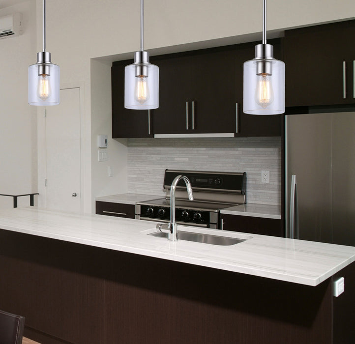Canarm - IPL531A01BN - One Light Pendant - Portland - Brushed Nickel
