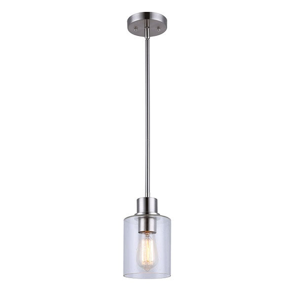 Canarm - IPL531A01BN - One Light Pendant - Portland - Brushed Nickel