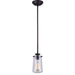 Canarm - IPL623A01ORB - One Light Pendant - Mill - Oil Rubbed Bronze