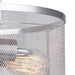 Canarm - ISF626A03BN - Three Light Semi Flush Mount - Beckett - Brushed Nickel