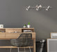 Canarm - IT391A03BCH10 - Three Light Track Light - Shay - Brushed Pewter/Chrome