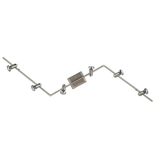 Shay Six Light Track Lighting Chrome