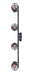 Canarm - IT611A04GPH - Four Light Track - Otto - Graphite