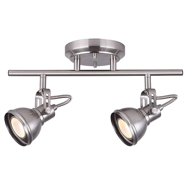 Canarm - IT622A02BN10 - Two Light Track Light - Polo - Brushed Nickel