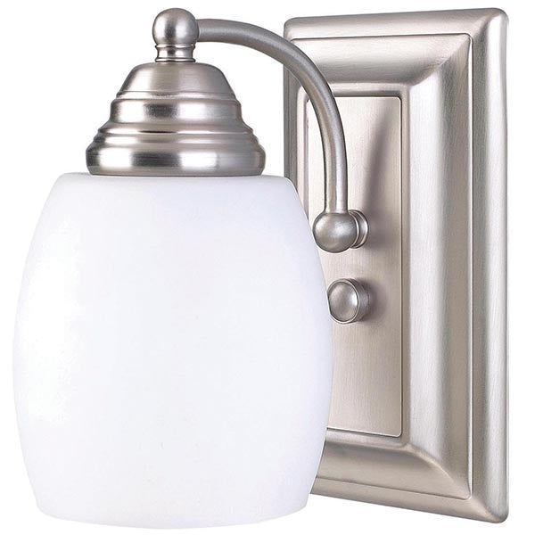 Canarm - IVL259A01BPT - One Light Vanity - Griffin - Brushed Pewter