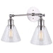 Canarm - IVL628A02BN - Two Light Vanity - Larken - Brushed Nickel