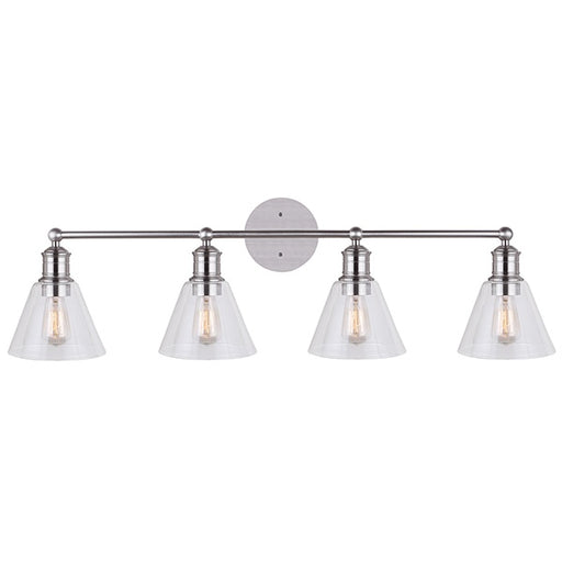 Larken Four Light Vanity Brushed Nickel