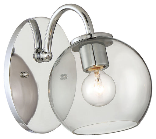 Exposed One Light Bath Chrome