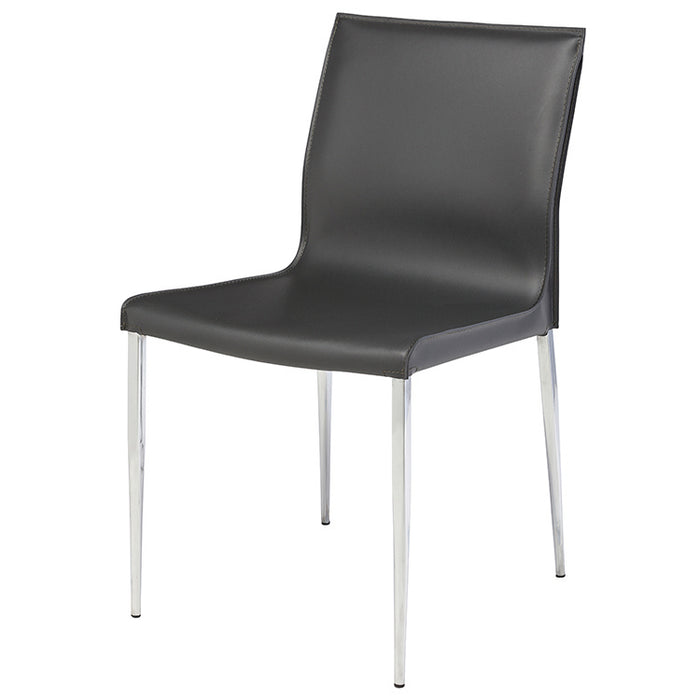 Nuevo - HGAR396 - Dining Chair - Colter - Dark Grey