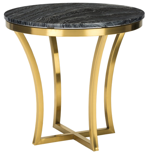 Nuevo - HGNA295 - Side Table - Aurora - Black Wood Vein