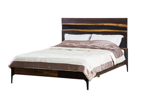 Nuevo - HGSR589 - Queen Bed - Prana - Seared