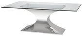 Nuevo - HGSX222 - Dining Table - Praetorian - Silver