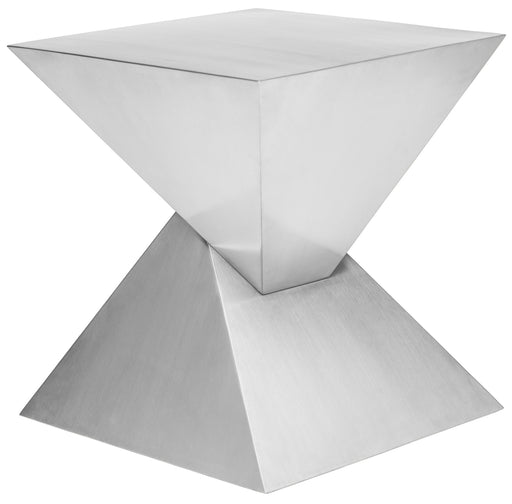 Nuevo - HGSX365 - Side Table - Giza Steel - Silver