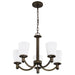 Nuvo Lighting - 60-5925 - Five Light Chandelier - Laguna - Forest Bronze
