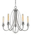 Z-Lite - 3000-5OS - Five Light Chandelier - Persis - Old Silver