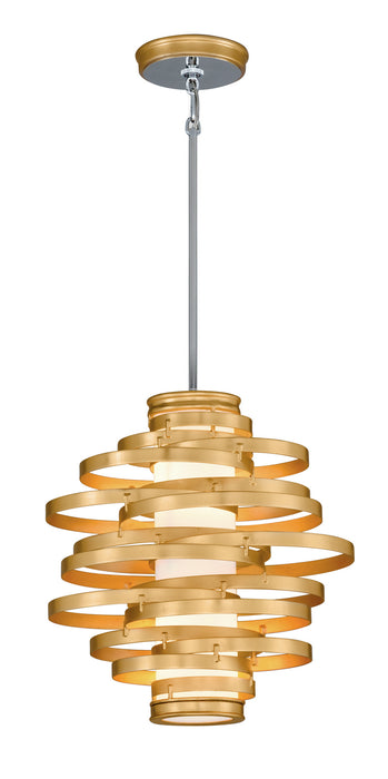 Corbett Lighting - 225-42-GL - LED Pendant - Vertigo - Gold Leaf