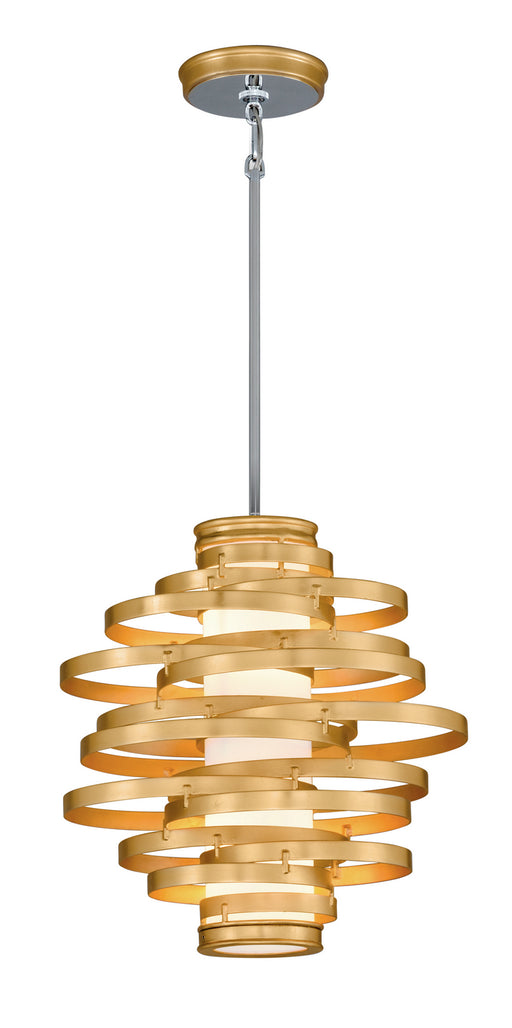 Corbett Lighting - 225-42-GL - LED Pendant - Vertigo - Gold Leaf