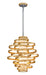 Corbett Lighting - 225-43 - LED Chandelier - Vertigo - Gold Leaf