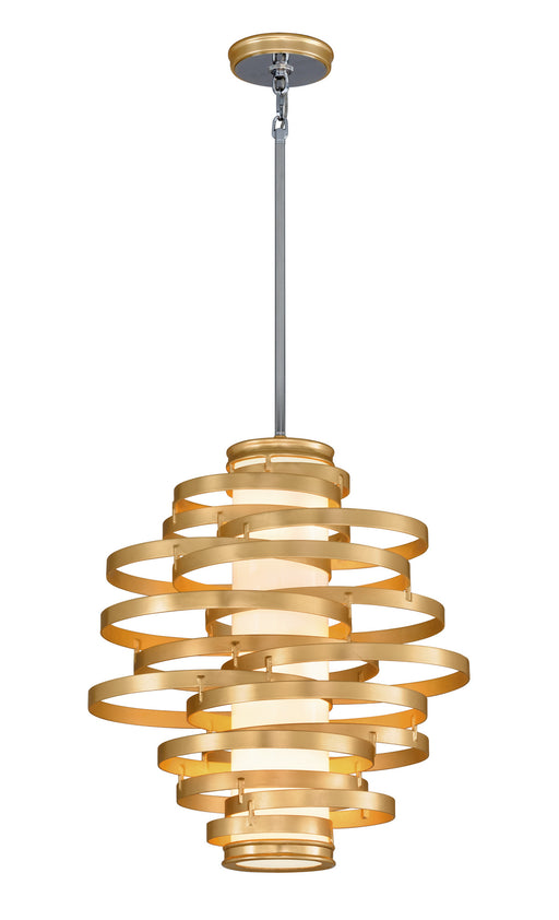 Corbett Lighting - 225-43 - LED Chandelier - Vertigo - Gold Leaf