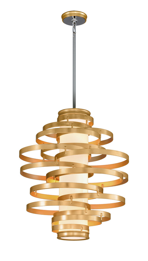 Corbett Lighting - 225-44 - LED Chandelier - Vertigo - Gold Leaf