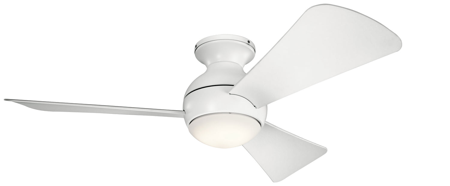 Kichler - 330151MWH - 44 Inch Ceiling Fan - Sola - Matte White