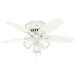 Hunter - 51090 - 42 InchesCeiling Fan - Builder - Snow White
