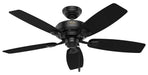 Hunter - 53351 - 48 InchesCeiling Fan - Sea Wind - Matte Black