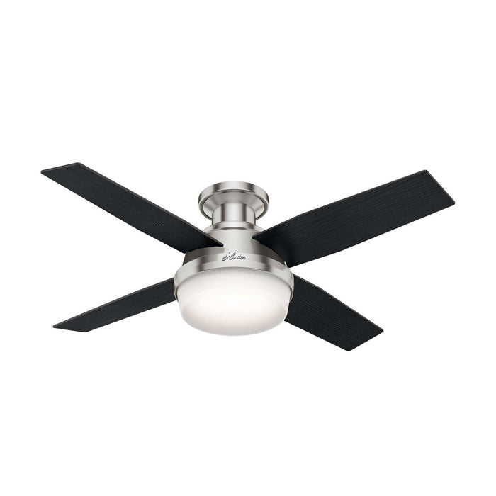 Hunter - 59243 - 44 InchesCeiling Fan - Dempsey - Brushed Nickel