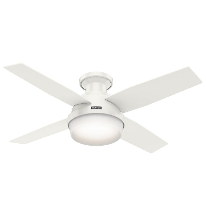 Hunter - 59244 - 44 InchesCeiling Fan - Dempsey - Fresh White