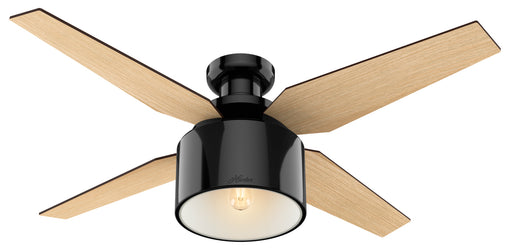 Hunter - 59259 - 52 InchesCeiling Fan - Cranbrook - Gloss Black