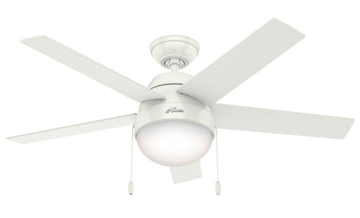Hunter - 59266 - 46 InchesCeiling Fan - Anslee - Fresh White