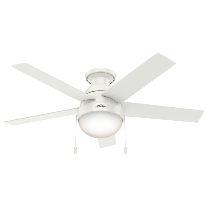 Hunter - 59269 - 46 InchesCeiling Fan - Anslee - Fresh White