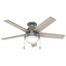 Hunter - 59270 - 46 InchesCeiling Fan - Anslee - Matte Silver