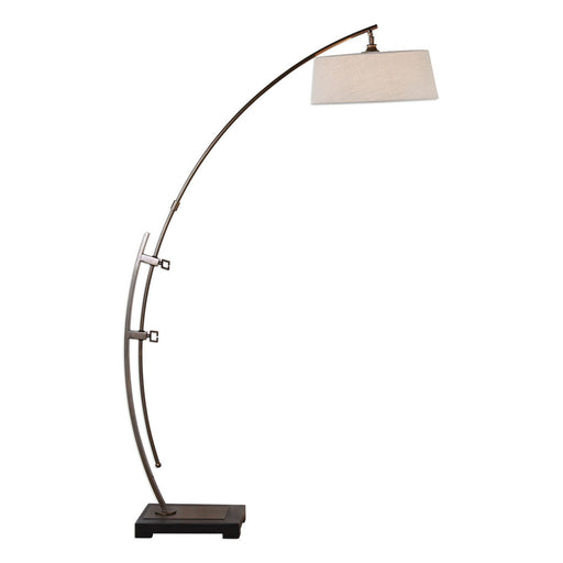 Calogero One Light Floor Lamp Dark Bronze