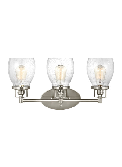 Generation Lighting - 4414503-962 - Three Light Wall / Bath - Belton - Brushed Nickel