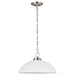 Generation Lighting - 65160-962 - One Light Pendant - Oslo - Brushed Nickel