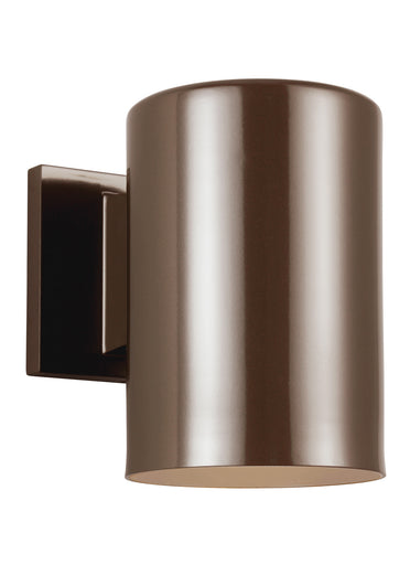 Outdoor Cylinders One Light Outdoor Wall Lantern Bronze