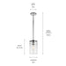 Kichler - 43996CH - One Light Mini Pendant - Crosby - Chrome