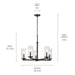 Kichler - 43999OZ - Five Light Chandelier - Crosby - Olde Bronze