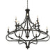 Savoy House - 1-9084-12-13 - 12 Light Chandelier - Shields - English Bronze