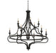 Savoy House - 1-9084-12-13 - 12 Light Chandelier - Shields - English Bronze