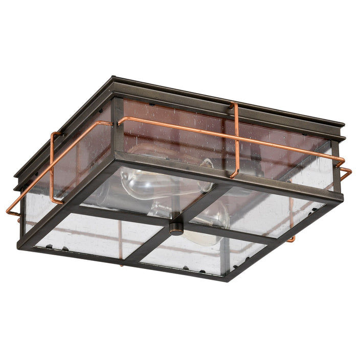 Nuvo Lighting - 60-5834 - Two Light Flush Mount - Howell - Bronze / Copper
